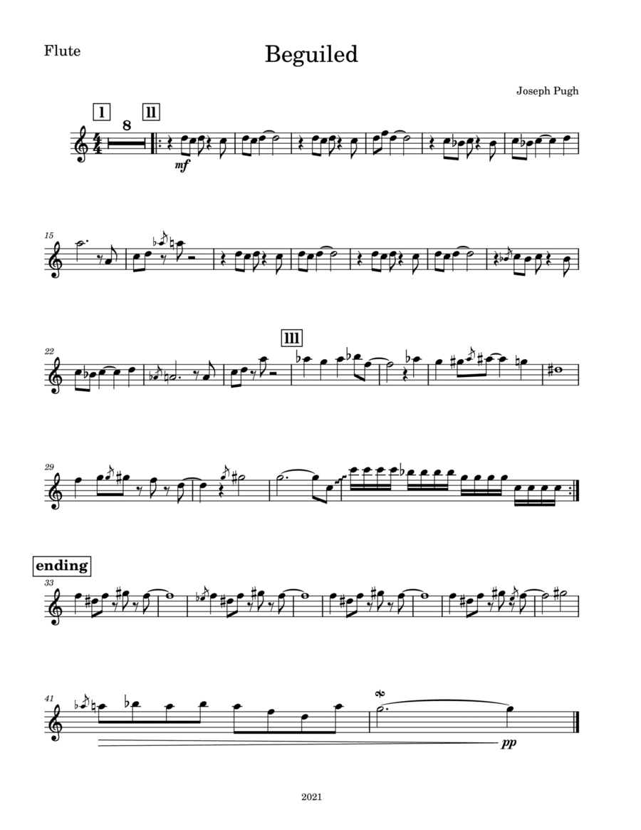 Beguiled(Flute Solo)