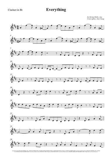 Everything (arr. Wesley S. SIlva)