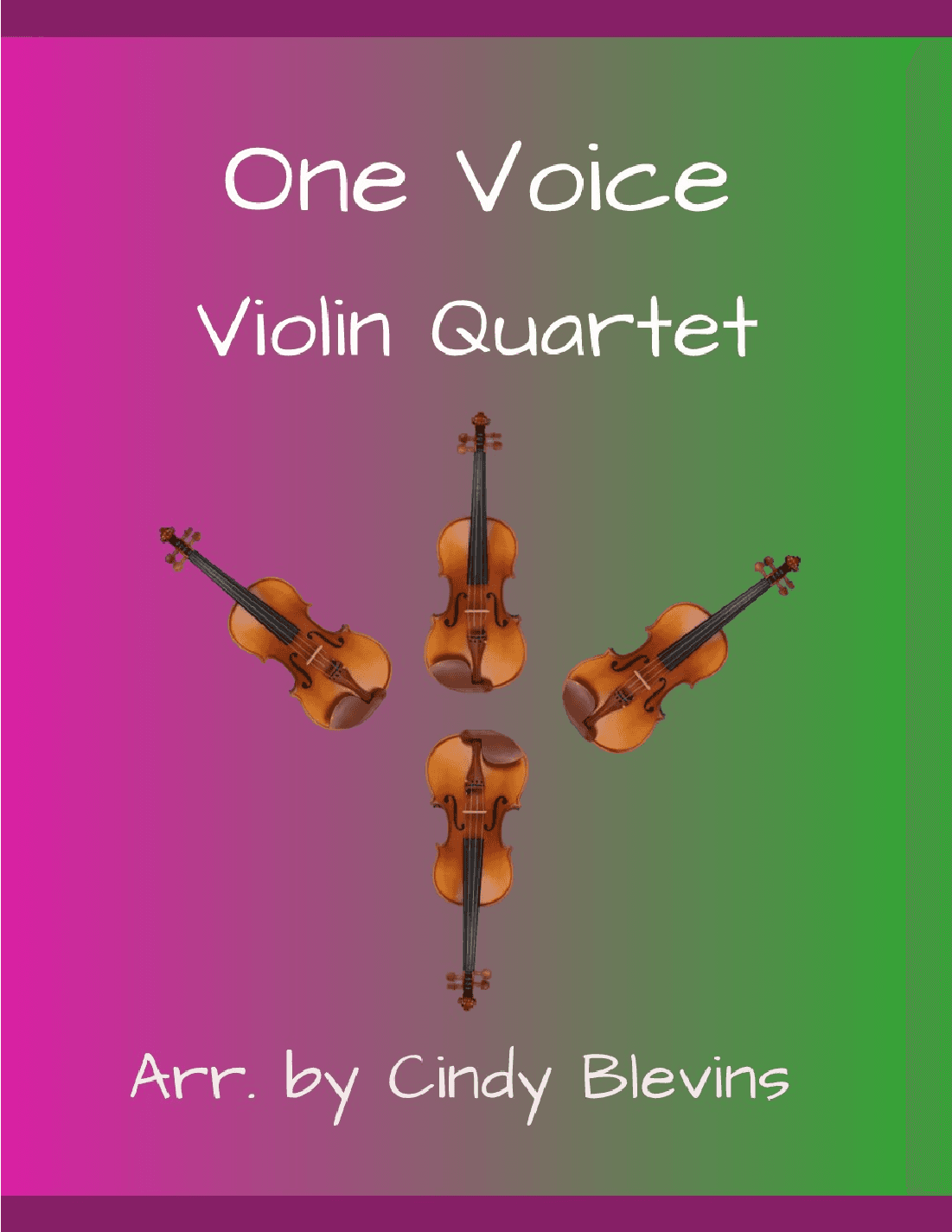 One Voice (arr. Cindy Blevins)