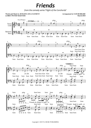 Friends (arr. Sam Hubbard)