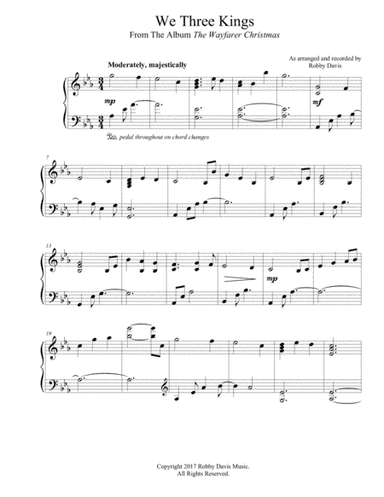 We Three Kings (arr. Robby Davis Music)