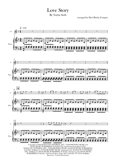 Love Story (arr. Davi Rocha Campos)