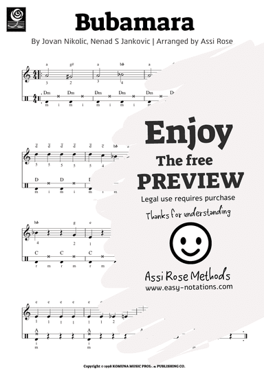 Bubamara (main Version) (arr. Assi Rose)