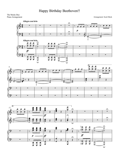 Happy Birthday, Beethoven!
