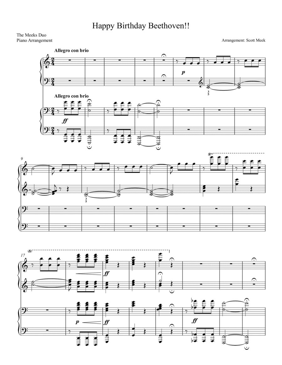 Happy Birthday, Beethoven!