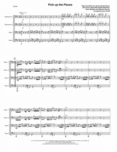 Pick Up The Pieces (arr. Harry Salotti)