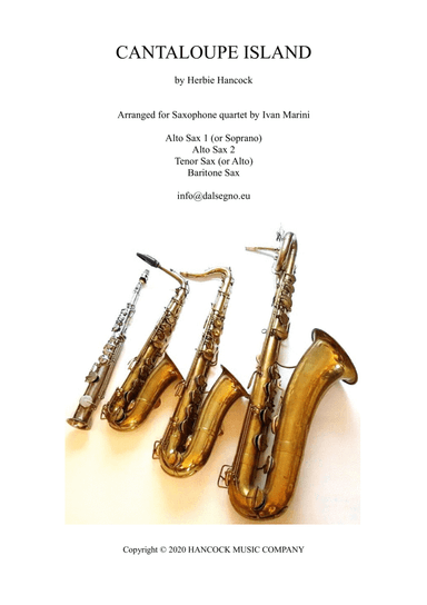 Cantaloupe Island (arr. Ivan Marini)