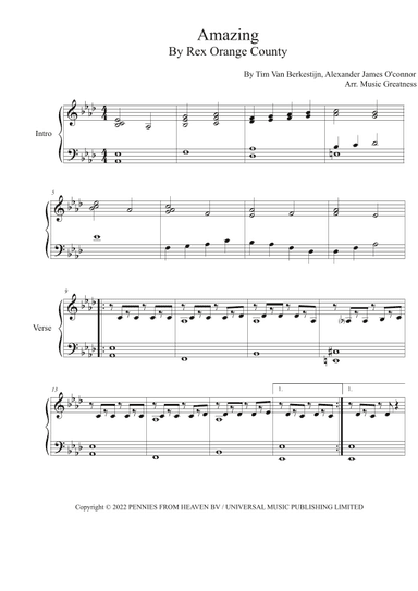 Amazing (arr. Music Greatness)