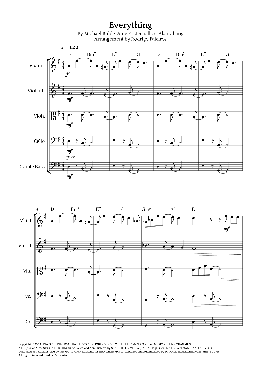 Everything (arr. Rodrigo Faleiros)