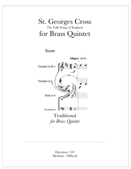 St. George's Cross - The Folk Songs of England (arr. James Haynor)