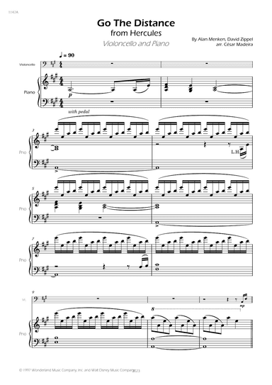 Go The Distance (arr. César Madeira)