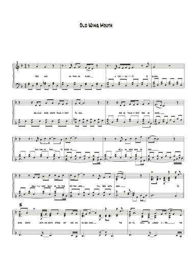 Old Wing Mouth (arr. Biegler)