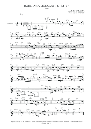 Harmonia Modulante, Op. 57