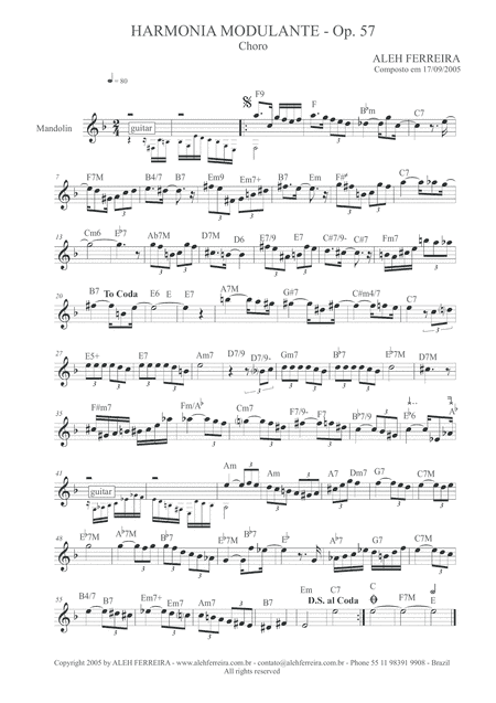 Harmonia Modulante, Op. 57