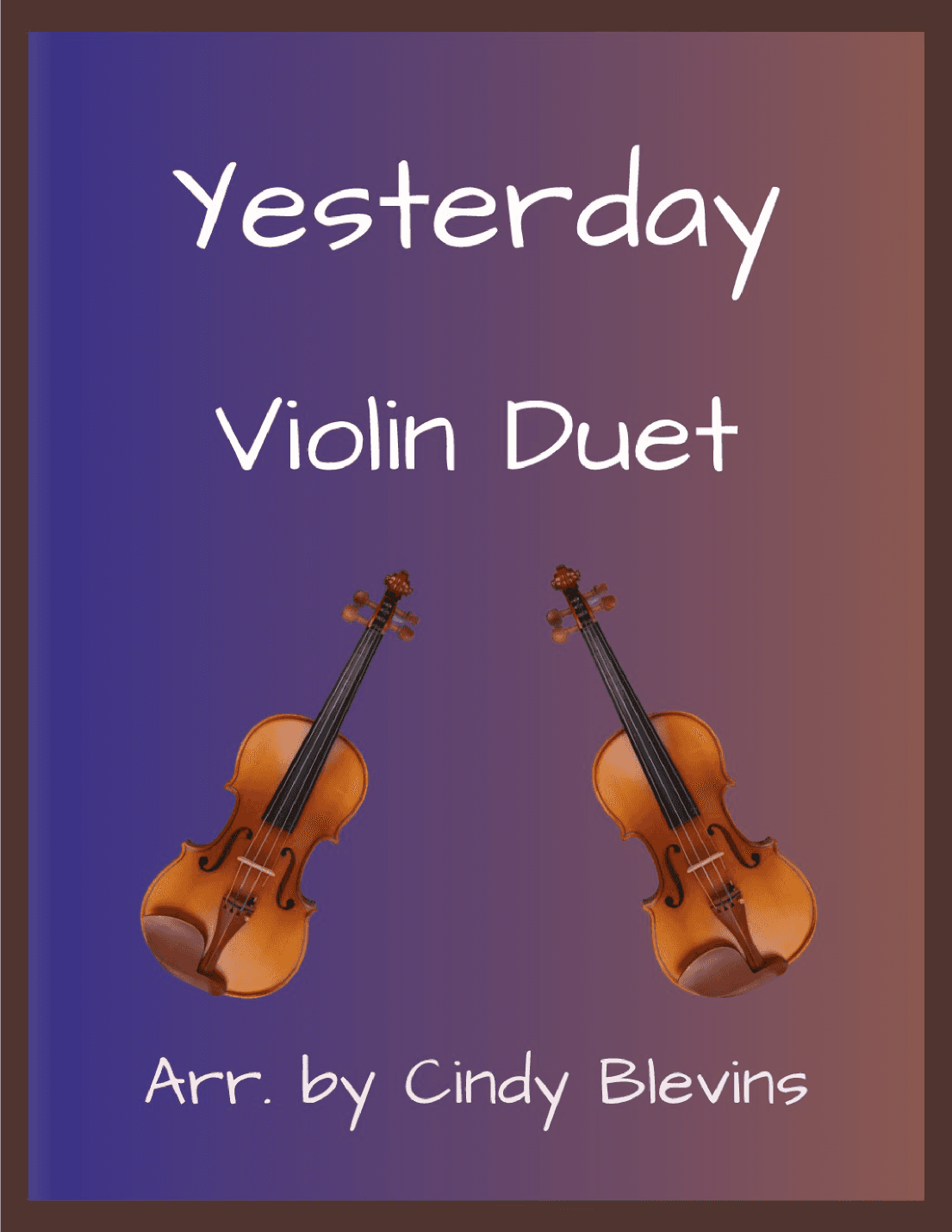 Yesterday (arr. Cindy Blevins)