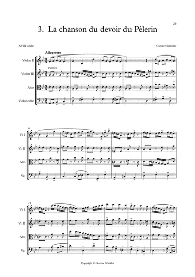 LA CHANSON DU DEVOIR DU PELERIN