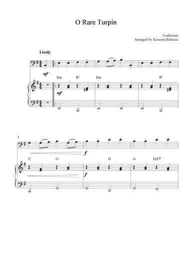 O Rare Turpin (arr. Kaiserin Rebecca)