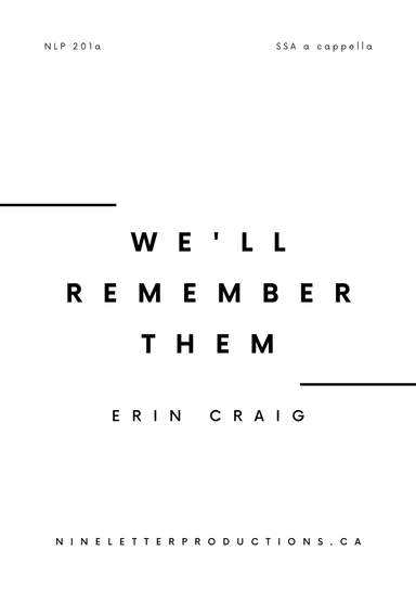 We'll Remember Them