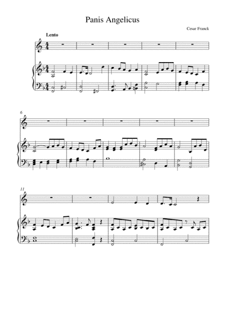 Panis Angelicus (arr. Kaiserin Rebecca)