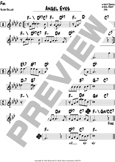 Angel Eyes (arr. Jimita)