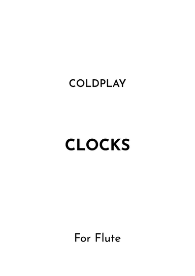 Clocks (arr. Jireh J.)