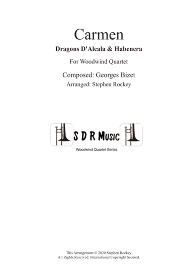 Carmen: 2 Pieces for Woodwind Quartet (arr. Stephen Rockey)
