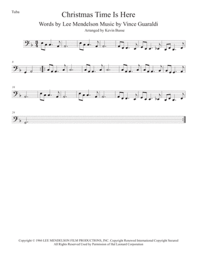 Christmas Time Is Here (arr. Kevin Busse)