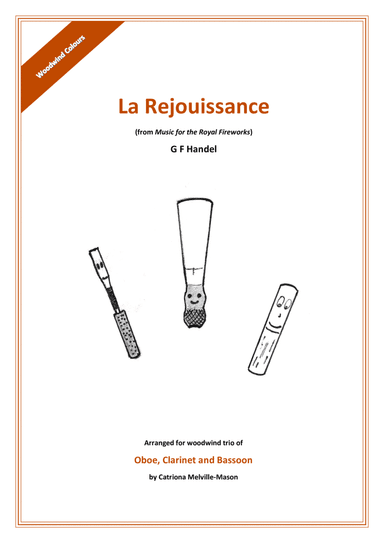 La Rejouissance (oboe, clarinet, bassoon trio) (arr. Catriona Melville-Mason)