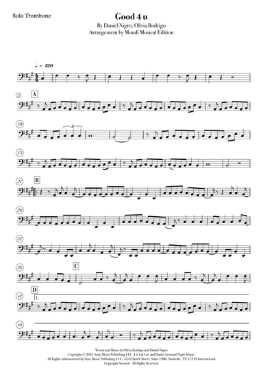 Good 4 U (arr. Mundi Musical Edition)