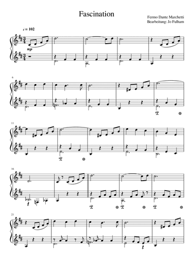Fascination (arr. Jo Fulham)