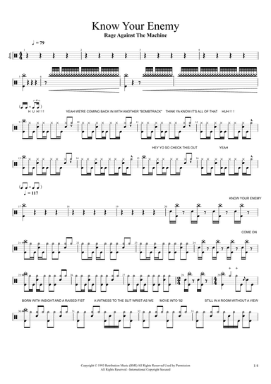 Know Your Enemy (arr. Cyril Mayer)
