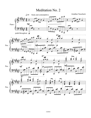 Meditation No. 2