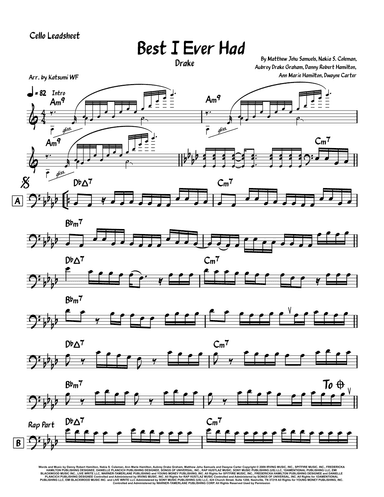 Best I Ever Had (arr. Katsumi WF)