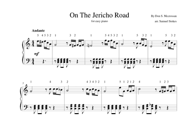 On The Jericho Road (arr. Samuel Stokes)