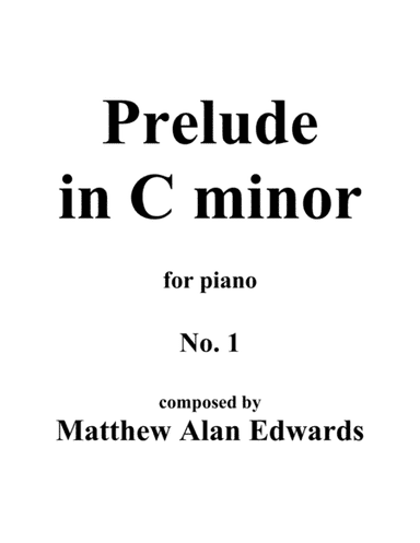 Prelude in C minor