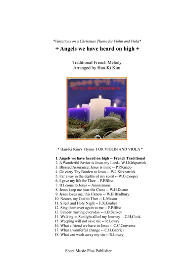 Angels we have heard on high (For Violin and Viola) (arr. Han-Ki Kim)