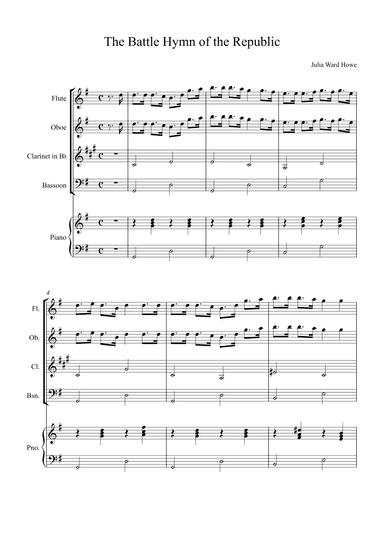 The Battle Hymn of the Republic (arr. Alex Nunes Rodrigues)