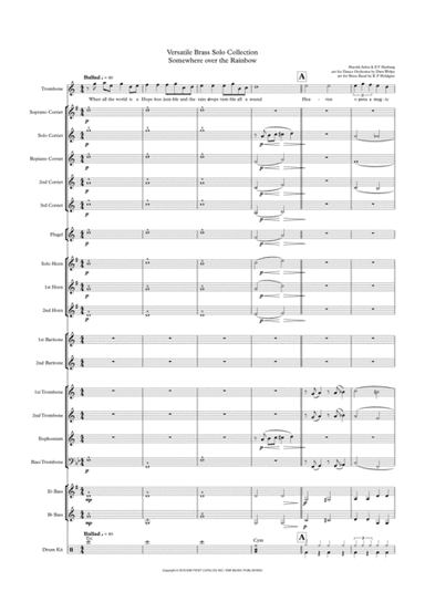 Over The Rainbow (arr. Kevin P Holdgate)