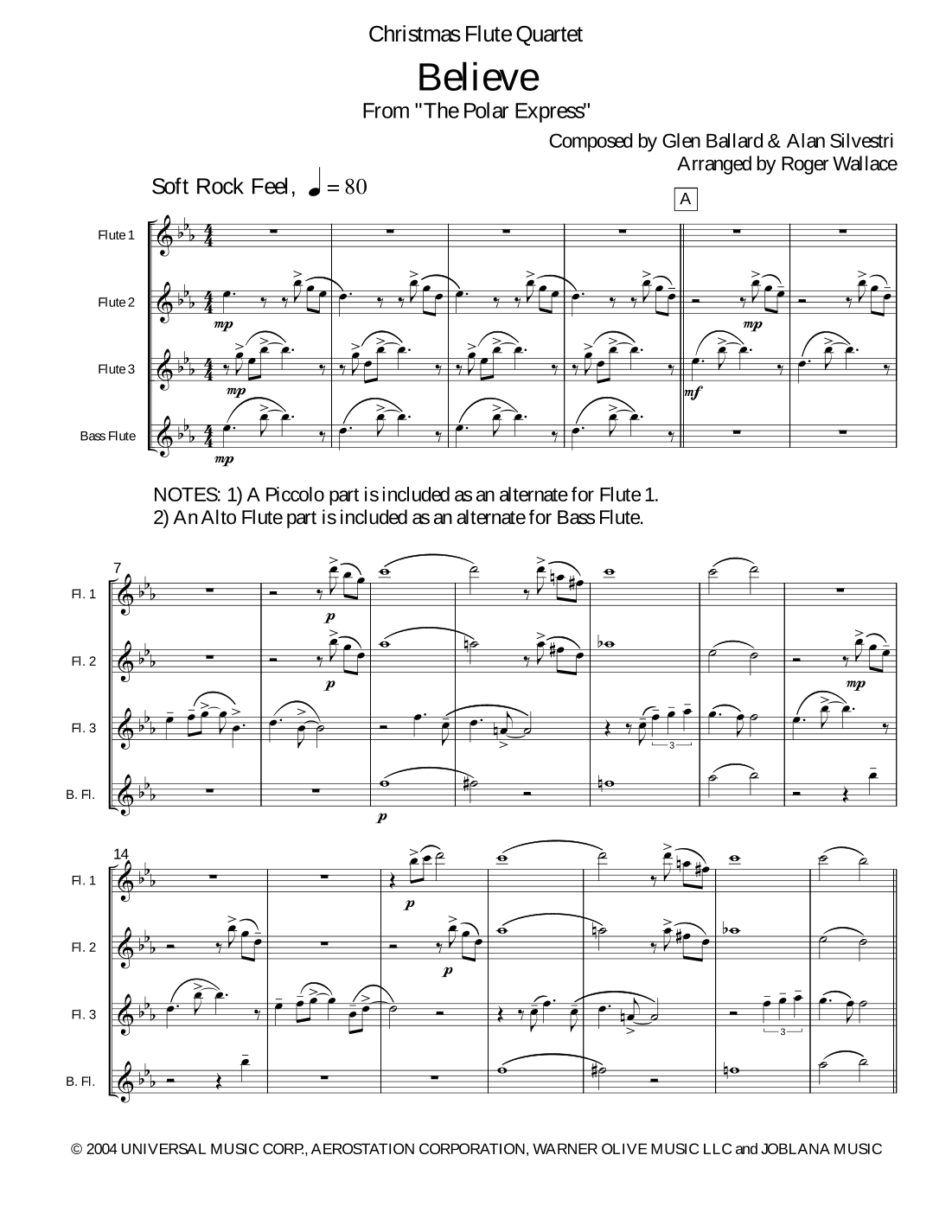 The Polar Express (arr. Roger Wallace)