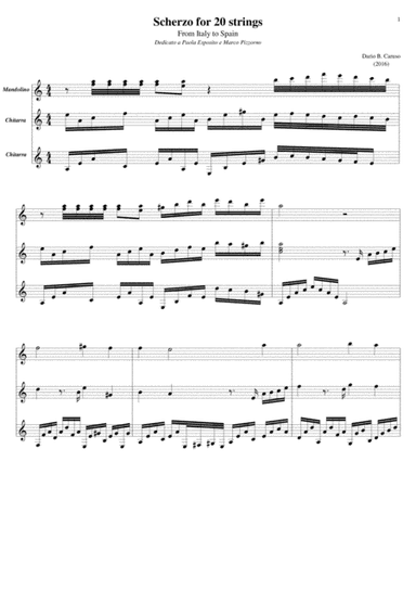 Scherzo for 20 strings