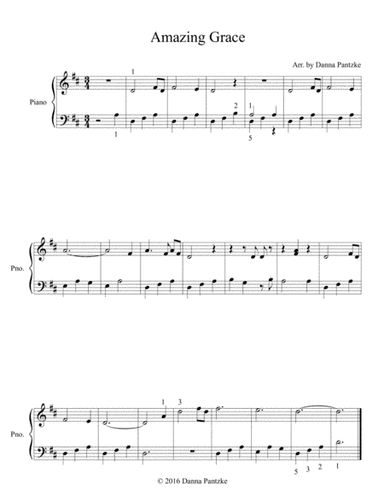 Amazing Grace (arr. Danna Pantzke)