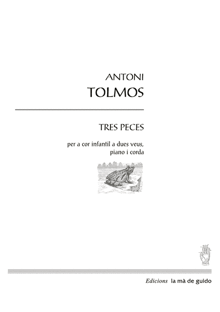 Tres peces per a cor infantil i piano (II)