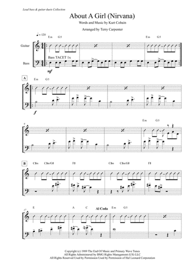 About A Girl (arr. Terry Carpenter)