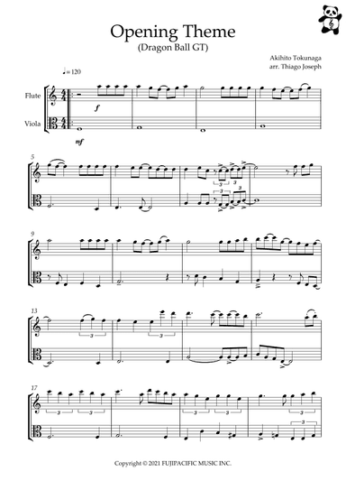 Dragon Ball Gt (arr. Thiago Joseph)