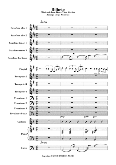 Bilhete (arr. Diego Monteiro)