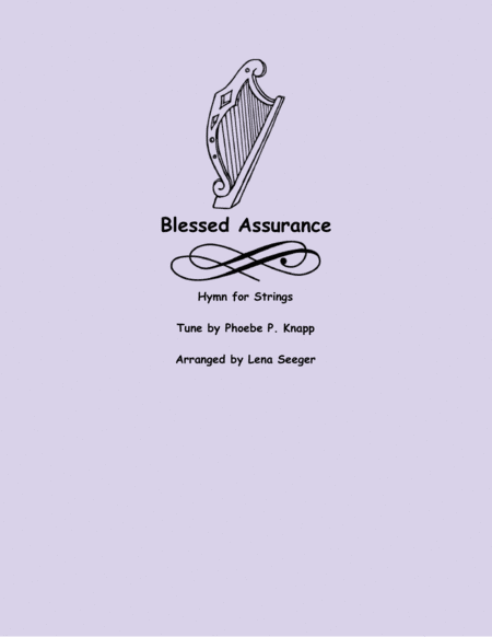 Blessed Assurance (arr. Lena Seeger)