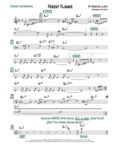 Forest Flower (arr. Rob Ames)
