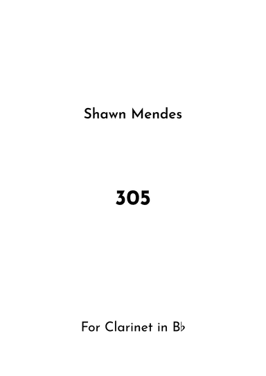 305 (arr. Jireh J.)