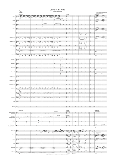Colors Of The Wind (arr. Mat Davis)