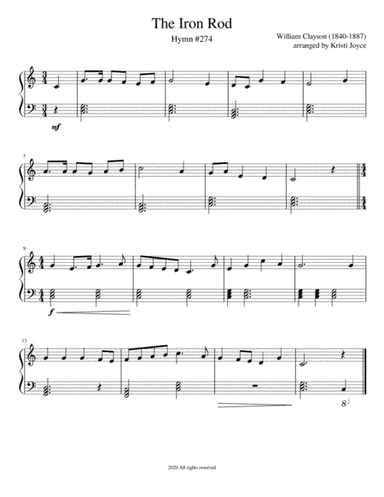 The Iron Rod (arr. Kristi Joyce)